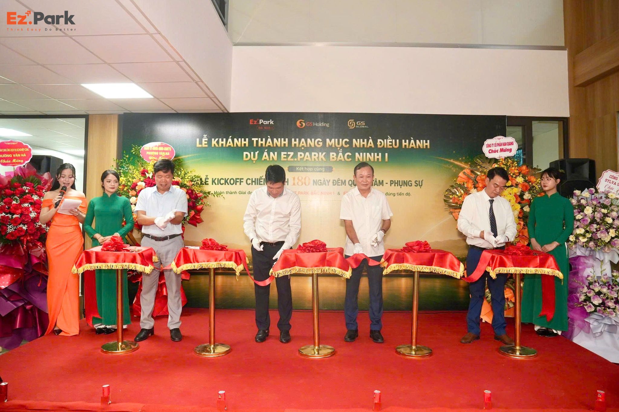 EZ.PARK Bắc Ninh I chính thức đưa Nhà điều hành vào vận hành, ghi dấu một cột mốc phát triển mới